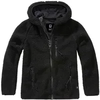 Brandit Textil Brandit Ladies Teddyfleecejacket Hood schwarz, Größe XS
