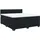 vidaXL Boxspringbett 180 x 200 cm Schwarz