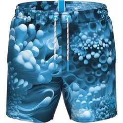 ARENA Kinder Badeshorts BOYS BEACH BOXER ALLOVER, BLUE MULTI, 128