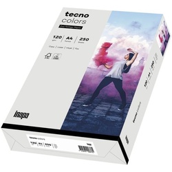 Inapa tecno Farbige Papiere »Rainbow / tecno Colors« grau