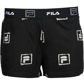 Fila Shorty Pyjama-Shorts schwarz L