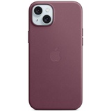 Apple Feingewebe Case mit MagSafe für iPhone 15 Plus Mulberry