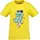blue seven T-Shirt BLUE SEVEN, Jungen, Gr. 104, sonne, Single Jersey, Obermaterial: 100% Baumwolle, bedruckt, unifarben, Basic normal, Rundhals, Shirts T-Shirt, mit kleiner Reißverschlusstasche mit tollem Effekt