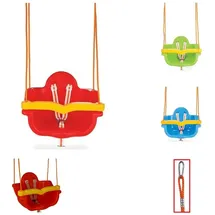 pilsan Babyschaukel 2 in 1 mit Kletterseil Rot