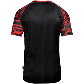 Uhlsport Goal 25 kurzarm Trikot schwarz/rot 116