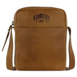 Klondike 1896 Rush Faye Umhängetasche Leder 15 cm cognac