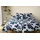 ELEGANTE Shadows floral Blau 135 x 200 cm + 80 x 80 cm