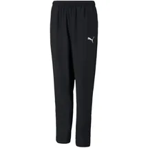 Puma teamRISE Sideline Hose Kinder Schwarz/Weiß 152