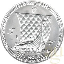 1/4 Unze Platinmünze Noble - Isle of Man