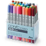 Copic COPIC® Ciao B Layoutmarker-Set farbsortiert 1,0 + 6,0 mm, 36 St.