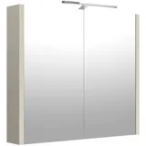 welltime Badezimmerspiegelschrank »Joy«, Breite 78 cm, mit 2 Türen, mit LED, IP 44,