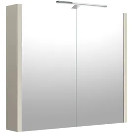 WELLTIME Badezimmerspiegelschrank »Joy«, Breite 78 cm, mit 2 Türen, mit LED, IP 44