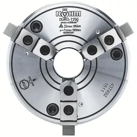 Rohm DURO-T 315 3-Backen Zylindrische Zentrieraufnahme Grund- und Aufsatzbacken