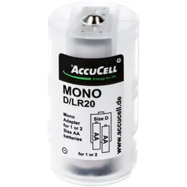 AccuCell Batteriehalter für 1 oder 2 Mignon AA 59,2x32mm