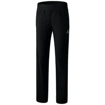 Erima Damen Hose mit durchgehendem RV 850131 38 / Schwarz2 - 38