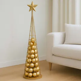 MCW Weihnachtsbaum O91-115 Gold 115 cm
