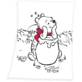 Herding Disney's Winnie the Pooh Microfaserflauschdecke, 75x100 cm, 100% Polyester