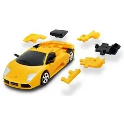 HERPA 80657060 1:32 Puzzle Fun 3D Lamborghini Murciélago, standard Gelb