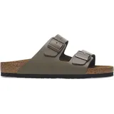 Birkenstock Arizona Natural Leather Sandalen - Concrete Gray - EU 39