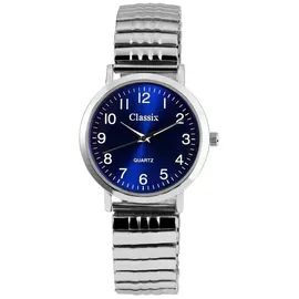 Classix Blau Silber Zugband 34 mm 2700007