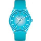 Ice-Watch - ICE solar power Blue planet - Blaue Herren/Unisexuhr mit Silikonarmband - 017769 (Medium)