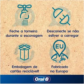 Oral-B Vitality Pro lila + 2. Handstück + Aufsteckbürsten 2 St.