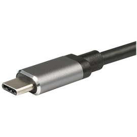 Startech StarTech.com USB-C Multiport Adapter - USB Hub, Grau, Schwarz