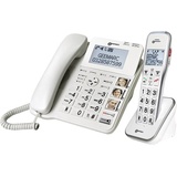 Geemarc AMPLIDECT 595 COMBI Schnurgebundenes Seniorentelefon Anrufbeantworter, Freisprechen, Optisch