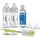 Bebeconfort Emotion Geburtsset, inklusive Babyflaschen Geschenkset 2 Babyflaschen 270 ml, 2 Sauger, 1 Flaschenbürste 2 in 1 und 1 Geschirrspülmittel 250 ml, 0-24 Monate