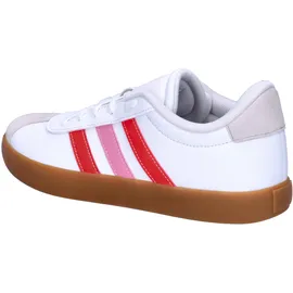 Adidas VL Court 3.0 Cloud White / Bright Red / Bliss Pink 36