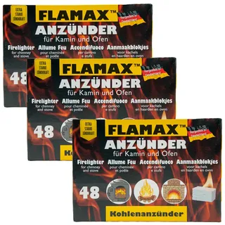 Flamax Grillanzünder 48 Würfel weiß