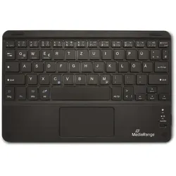 MEDIARANGE Funk-Tastatur MROS130, Touchpad, QWERTZ, schwarz