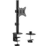 Maclean Brackets Maclean MC-751N Monitorhalterung 17-32" Tischhalterung, Höhenverstellbar, Schwenkbar Neigbar Drehbar VESA 75x75 100x100 Belastung bis 9kg