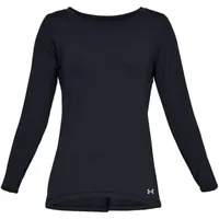 Under Armour Damen Langarmshirt Heatgear Armour, Schwarz, XS