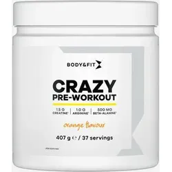 Crazy Pre-Workout Orange Sensation 407 gramm (37 dosierungen) 400g