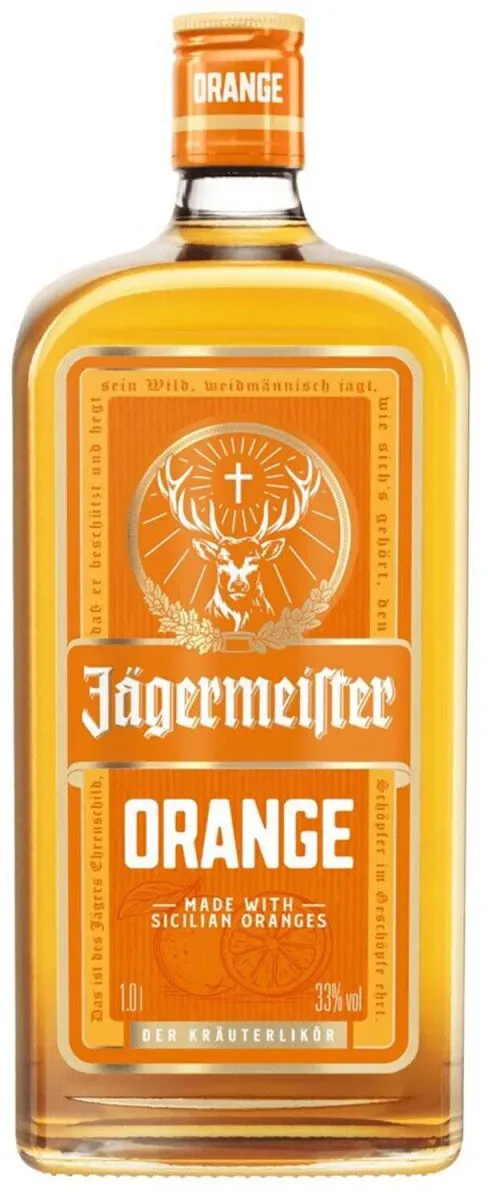 Jägermeister Orange - 1,0 Liter - Kräuterlikör