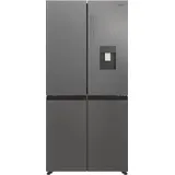 Candy CFQQ5T817EWPS Kühl-Gefrierkombination (463 l, 1815 mm hoch, Silber)