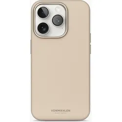 Cover für Apple iPhone 16 Pro  Like Leather Case (Cremefarben)