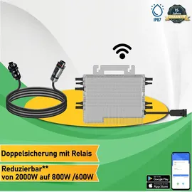 sunpro power Deye Wechselrichter 2000W SUN-M200G4-EU-Q0 | Photovoltaik WIFI Mikrowechselrichter