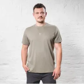 STIER T-Shirt embro essential organic cotton XL olive