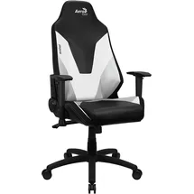 AeroCool Admiral Gaming-Stuhl Schwarz/Weiß Universal