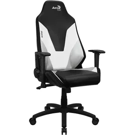 AeroCool Admiral Gaming-Stuhl Schwarz/Weiß Universal