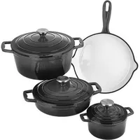 CS Kochsysteme Xanten Topf-Set 4-tlg. schwarz