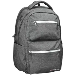 Monolith Pendler-Rucksack »9113« grau, 30x45x19 cm