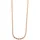 Adelia's Kordelkette Unisex Edelstahl Gold 55 cm