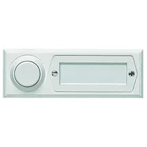 Grothe Klingeltaster AP 1fach 32x90x18mm, ws ETA 2121A