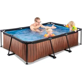 EXIT TOYS Wood Pool 220 x 150 x 65 cm