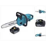 Makita DUC 307 T1X2 Akku Kettensäge 18 V 30 cm 7,7 m/s Brushless + 1x Akku 5,0 Ah - ohne Ladegerät