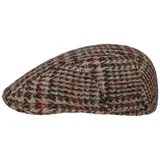 Stetson Flat Cap (1-St) Schirmmütze mit Schirm, Made in the EU beige 59 cm