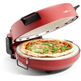 Clatronic PM 3787 Pizzamaker rot Pizzabäcker